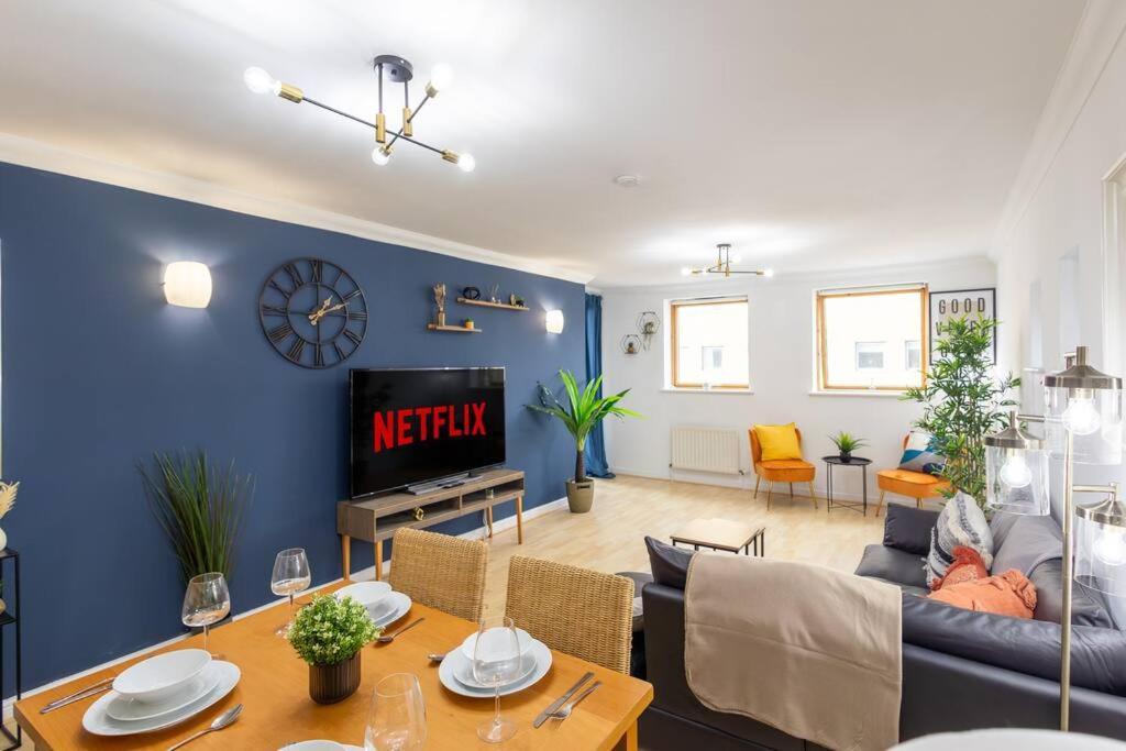 Morden London Apartment, By The Sea With Free Parking Ngoại thất bức ảnh